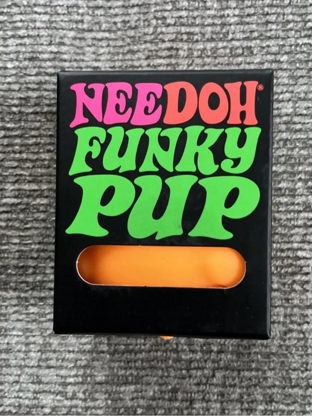 AUTHENTIC Needoh Funky Pup by Schylling Brand New Factory Sealed! Orange